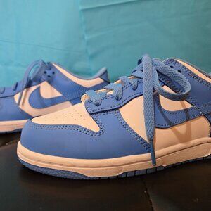 Nike Blue & White Sneakers - Boys Size 3 - EUC